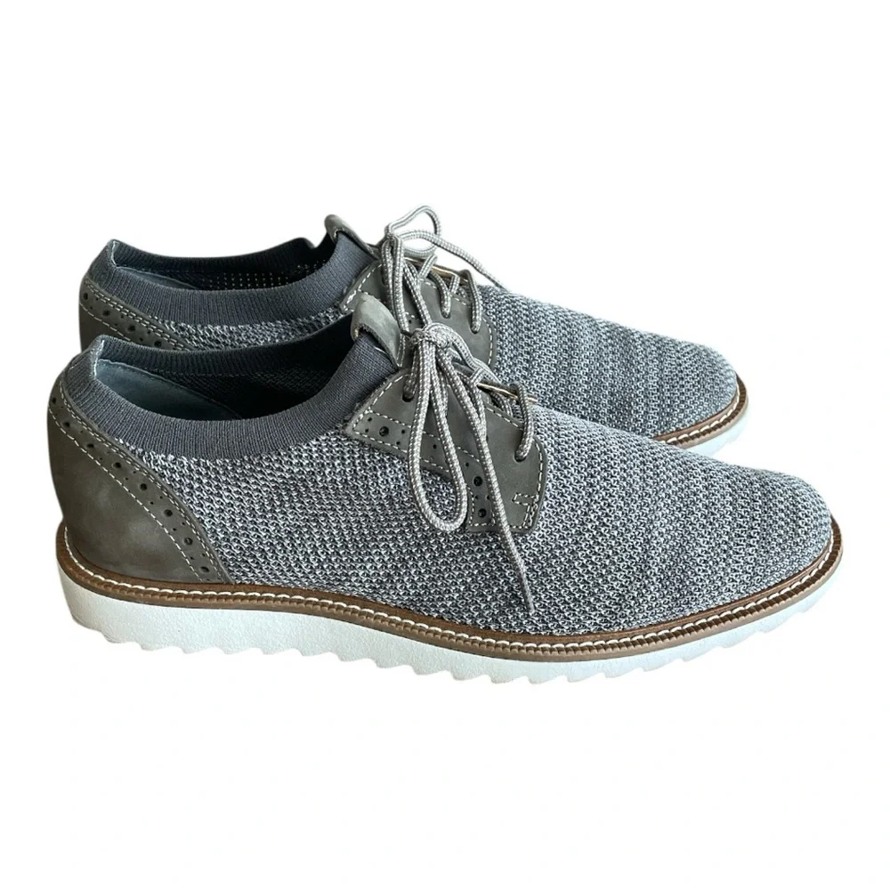 Dockers Gray and Brown Feinstein Oxford Shoes